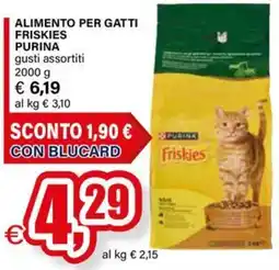 Il Gigante Alimento per gatti Friskies Purina offerta