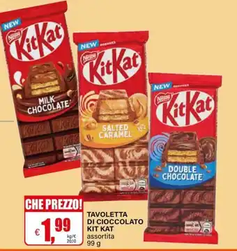 Tavoletta di cioccolato Kit Kat assortita