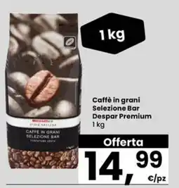 Eurospar Caffè in grani Selezione Bar Despar Premium offerta