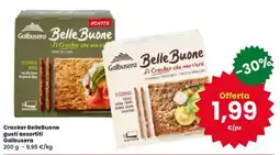 Eurospar Cracker BelleBuone Galbusera offerta