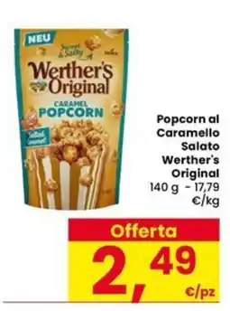 Eurospar Popcorn al Caramello Salato Werther's Original offerta
