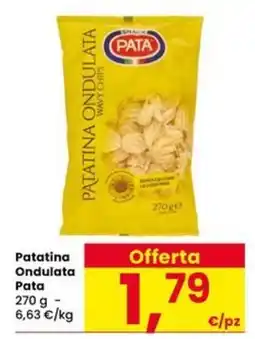 Eurospar Patatina Ondulata Pata offerta