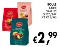 èccoMI Boule Zaini grande assortimento offerta