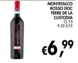 èccoMI Montefalco Rosso DOC Terre de la Custodia offerta