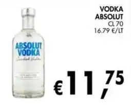èccoMI Absolut Vodka offerta