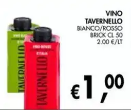 èccoMI Vino Tavernello offerta