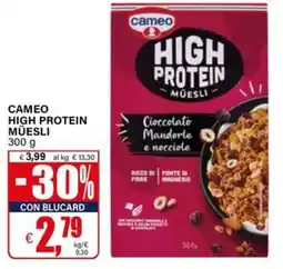 Il Gigante Cameo High Protein Müesli offerta