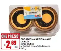 Il Gigante Crostatina artigianale La Ruà senza glutine offerta