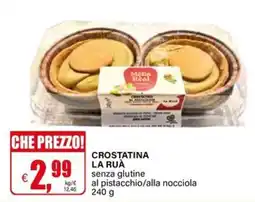 Il Gigante Crostatina La Ruà senza glutine offerta