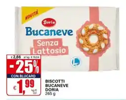 Il Gigante Biscotti Bucaneve Doria Senza Lattosio offerta