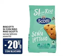 Il Gigante Biscotti si con riso riso scotti senza lattosio offerta