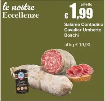 Salame Contadino Cavalier Umberto Boschi