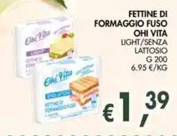 èccoMI Fettine di formaggio fuso Ohì Vita offerta