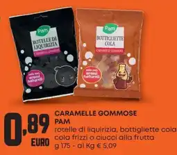 Pam Caramelle gommose Pam offerta