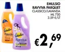 èccoMI Emulsio Ravviva parquet classico/lavanda offerta