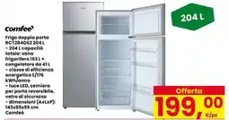 Eurospar Frigo doppia porta Comfee offerta