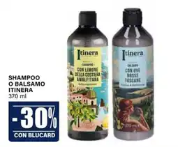 Il Gigante Shampoo o balsamo Itinera offerta