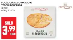 Pam Focaccia al formaggio Tesori dell'Arca offerta