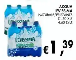 èccoMI Acqua Levissima offerta