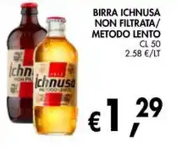 èccoMI Birra Ichnusa offerta