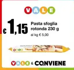 Sì con te Market Pasta sfoglia rotonda Vale offerta