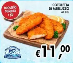 èccoMI Cotoletta di merluzzo offerta