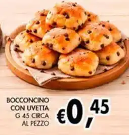 èccoMI Bocconcino con uvetta offerta