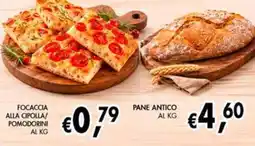 èccoMI Focaccia alla cipolla/pomodorini offerta