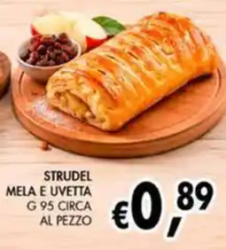 èccoMI Strudel mela e uvetta offerta