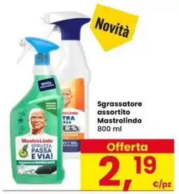 Eurospar Sgrassatore assortito Mastrolindo offerta