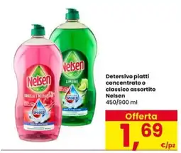 Eurospar Detersivo piatti Nelson offerta
