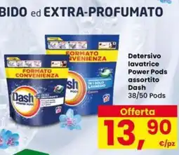 Eurospar Detersivo lavatrice Power Pods assortito Dash offerta