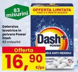 Eurospar Detersivo lavatrice in polvere Power Dash offerta