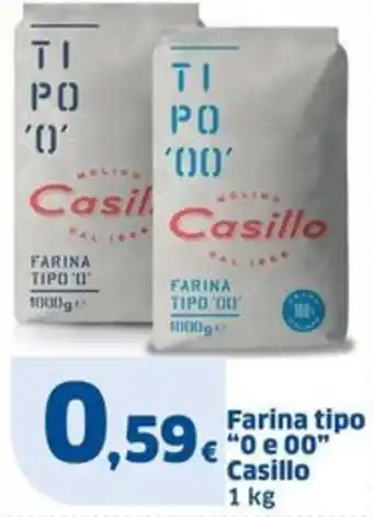 Farina tipo '0 e 00' Casillo