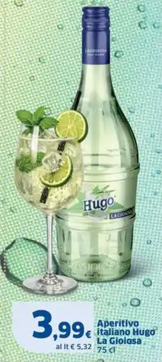 Sigma Aperitivo italiano Hugo La Gioiosa offerta