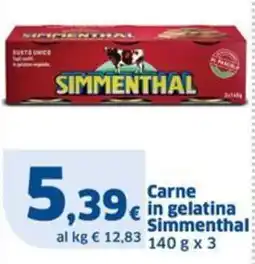 Sigma Carne in gelatina Simmenthal offerta