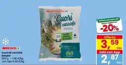 Eurospar Cuori di carciofo Despar offerta
