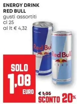 Pam Energy drink Red Bull gusti assortiti offerta