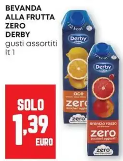 Pam Beveranda alla frutta zero derby offerta