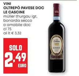 Pam Vini Oltrepò Pavese Doc Le Cascine offerta
