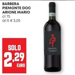 Pam Barbera Piemonte Doc Arione Mario offerta