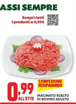 Pam Macinato scelto di bovino adulto offerta