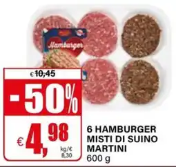 Il Gigante Hamburger Martini offerta
