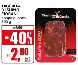 Il Gigante Tagliata di suino Fiorani offerta