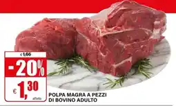 Il Gigante Polpa magra a pezzi di bovino adulto offerta