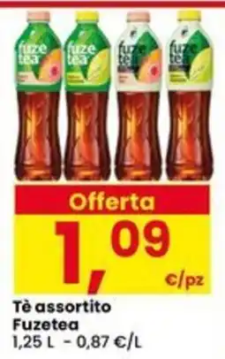 Eurospar Tè assortito Fuzetea offerta