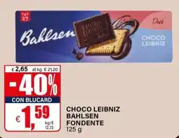 Il Gigante Choco Leibniz Bahlsen Fondente offerta