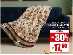 Il Gigante Plaid Lyanna Laura Biagiotti offerta