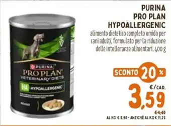 Purina Pro Plan Hypoallergenic