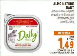 Pet Store Conad Almo Nature Daily offerta